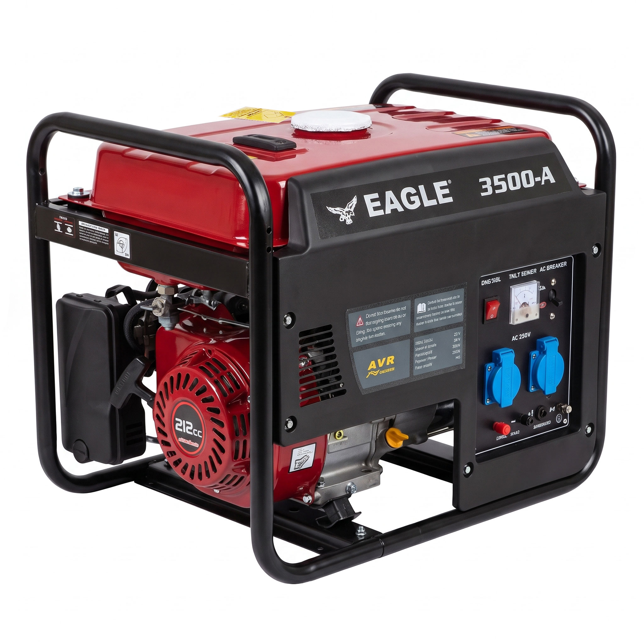 موتور برق بنزینی برند ایگل 3.1KW مدل EG3500A سیم پیچ مس دارای AVR